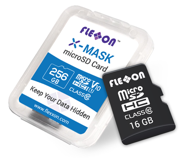 Flexxon X Mask MicroSD Card